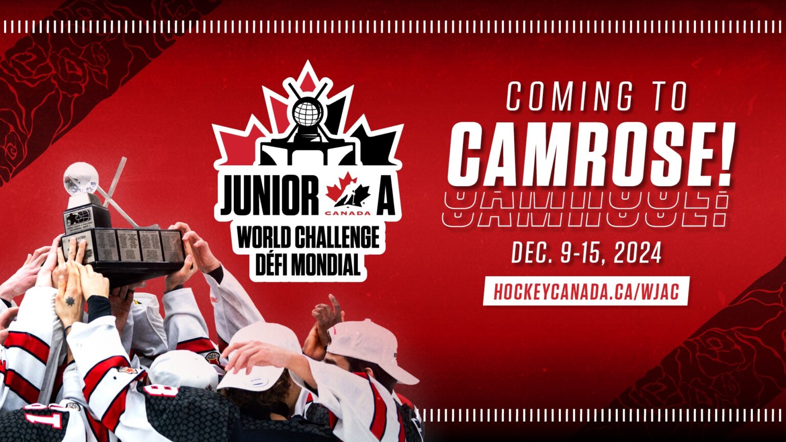 CANMORE TO HOST 2025 HOCKEY DAY IN CANADA Alberta Junior Hockey League