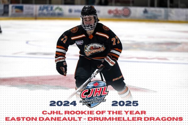 DANEAULT NAMED CJHL ROOKIE OF THE YEAR