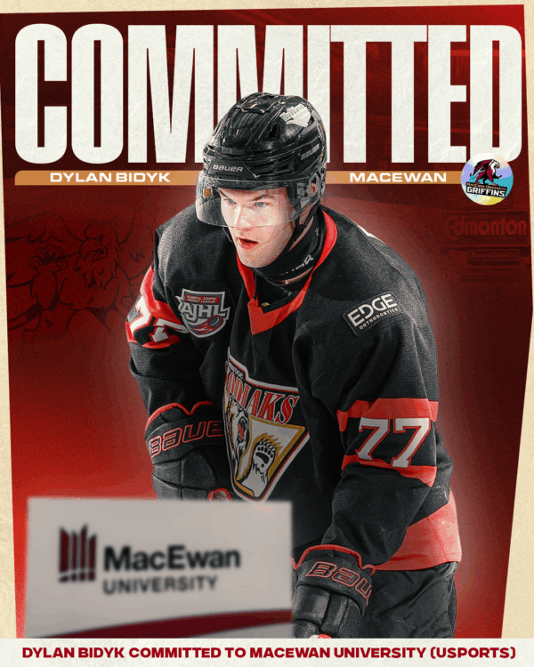 BIDYK COMMITS TO GRANT MACEWAN UNIVERSITY
