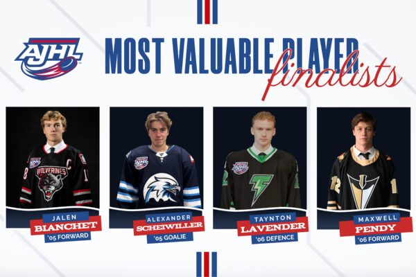 AJHL ANNOUNCES 2025-2026 LEAGUE AWARD FINALISTS