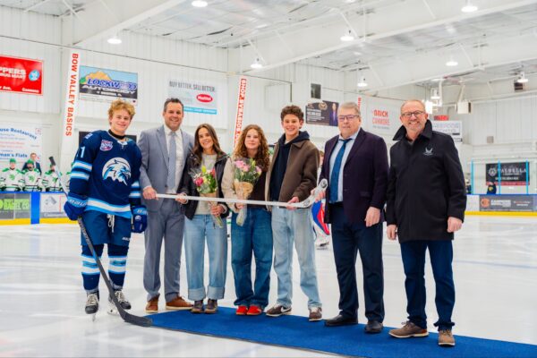 ANDREW MILNE RECEIVES SILVER STICK