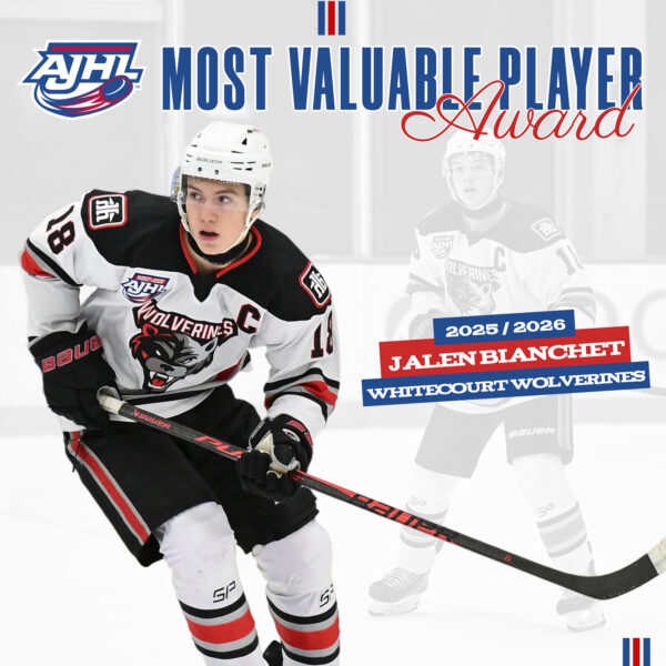 AJHL ANNOUNCES 2025-26 LEAGUE AWARD WINNERS