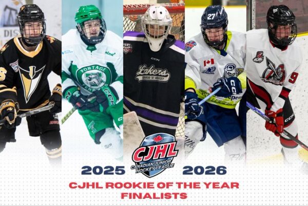 HARRISON SELECTED AS FINALIST FOR CJHL ROOKIE OF THE YEAR