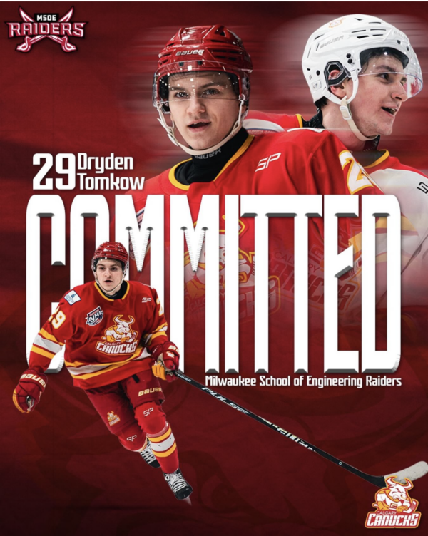 TOMKOW COMMITS TO MSOE RAIDERS