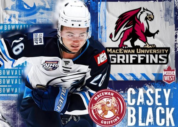 BLACK COMMITS TO USPORTS GRIFFINS