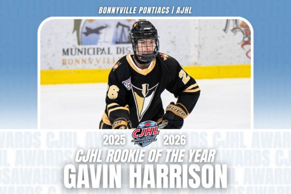 HARRISON NAMED CJHL ROOKIE OF THE YEAR
