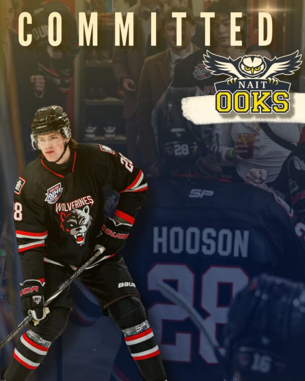HOOSON COMMITS TO NAIT